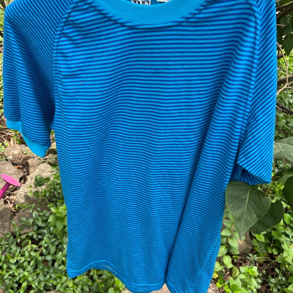 Basic Essentials Vibrant Blue Short Sleeve T-Shirt